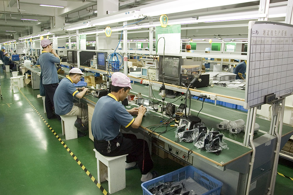 Fabriek bewakingscamera's in China