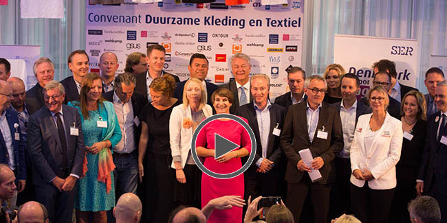 Signatures under IRBC Agreement on Sustainable Garments and Textile.